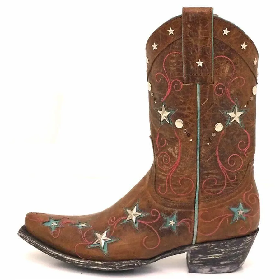 Old Gringo Sirio 10" Oryx and Blue Boots