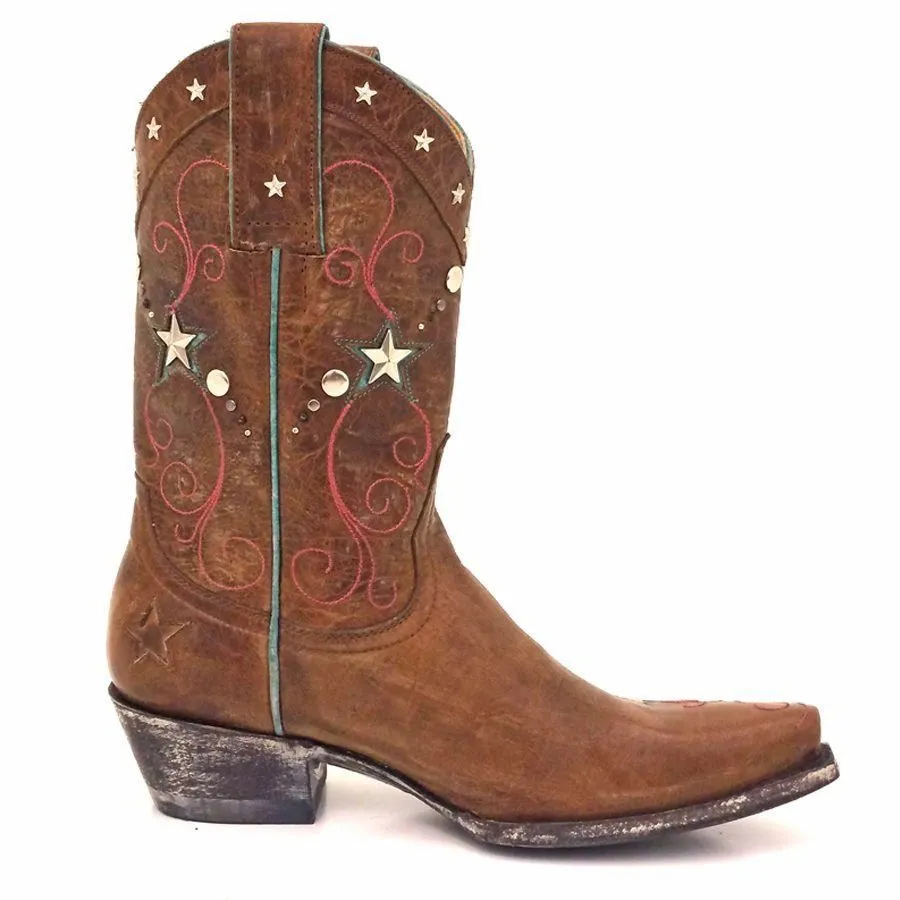 Old Gringo Sirio 10" Oryx and Blue Boots