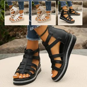 Olivia - Elegant Wedge Sandals