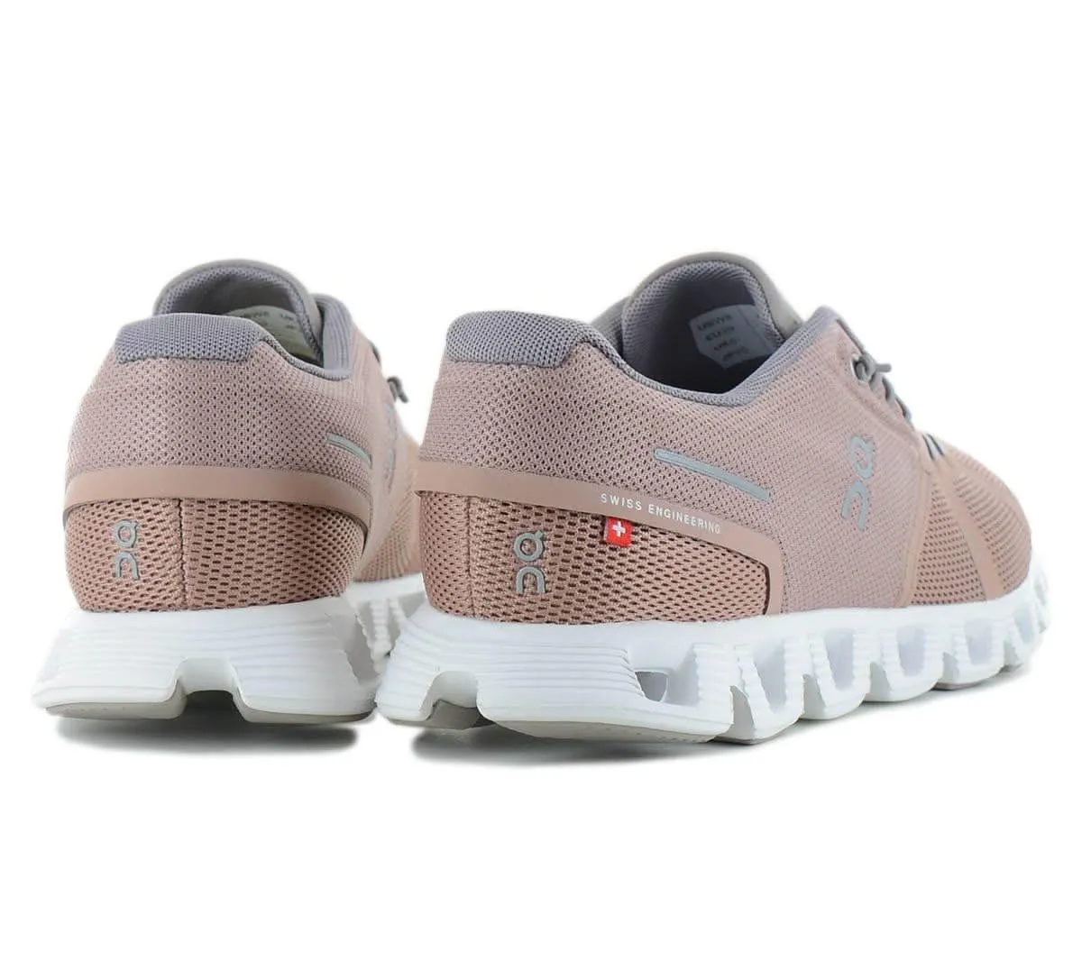 ON Running Cloud 5 - Damen Sneakers Sport Schuhe Rosebrown-Fog 59.97766