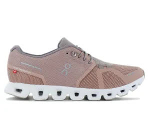 ON Running Cloud 5 - Damen Sneakers Sport Schuhe Rosebrown-Fog 59.97766