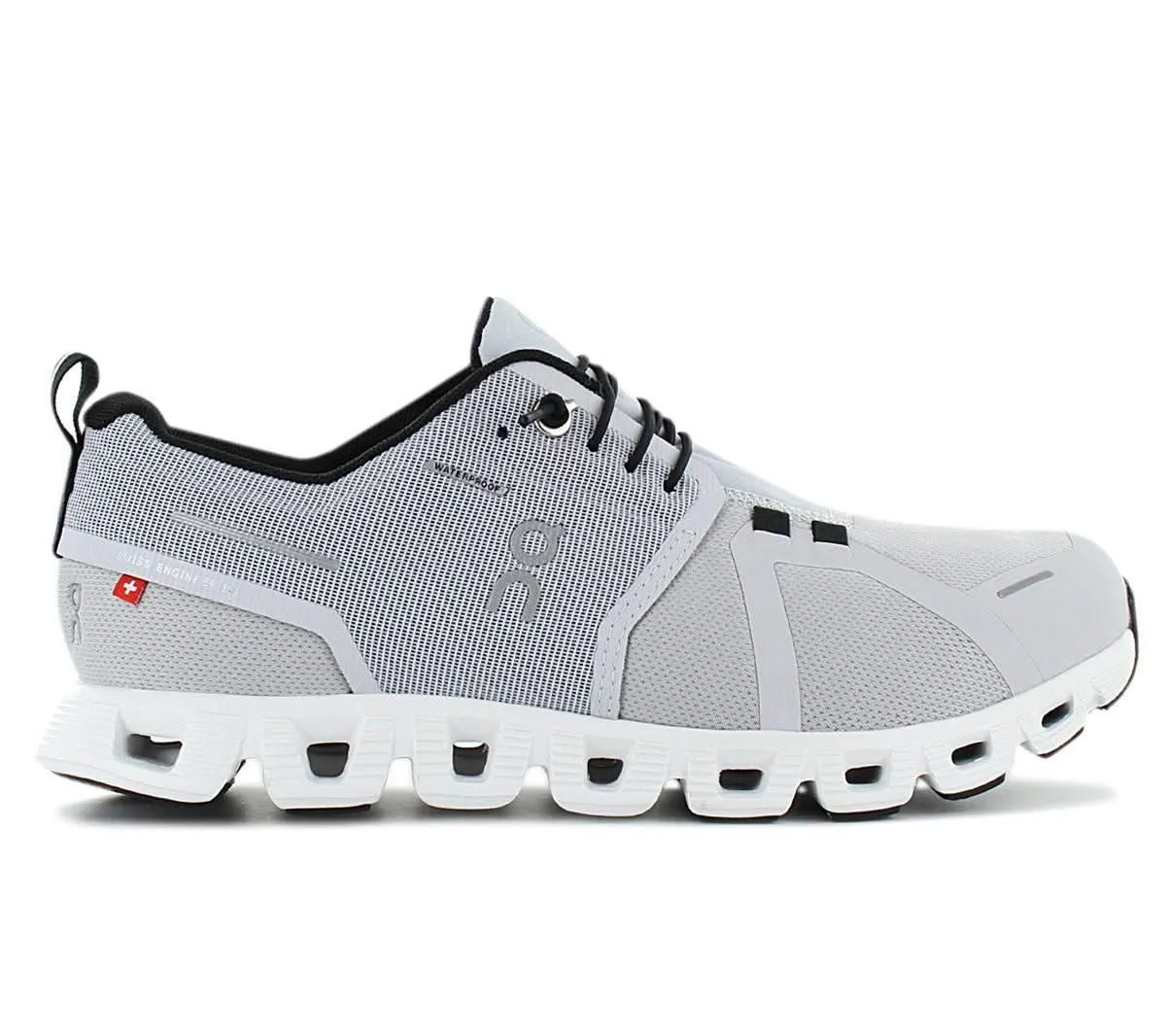 ON Running Cloud 5 WP Waterproof - Damen Sneakers Schuhe Glacier-White 59.98837
