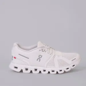ON SNEAKERS CLOUD 5 ALL WHITE BIANCO