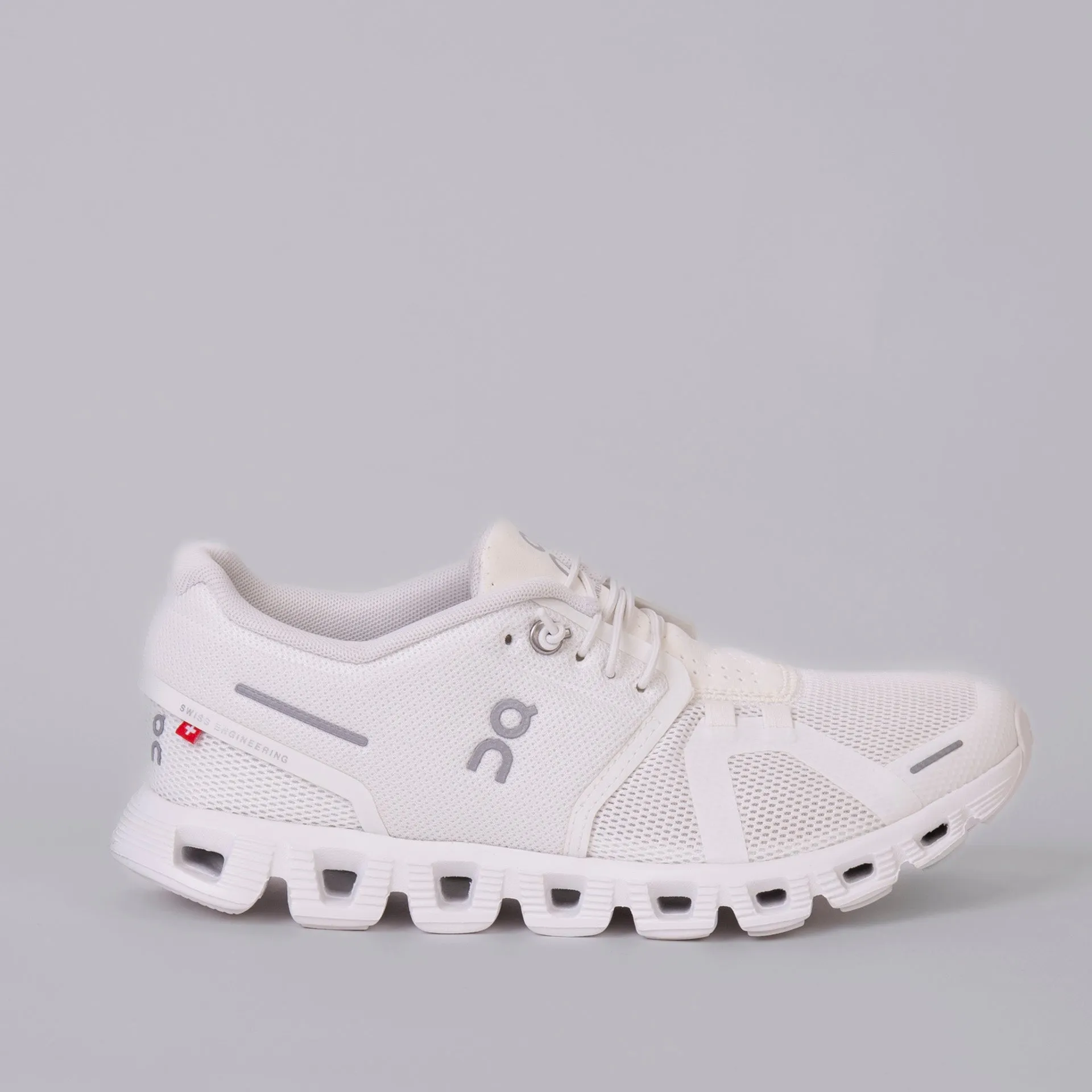 ON SNEAKERS CLOUD 5 ALL WHITE BIANCO