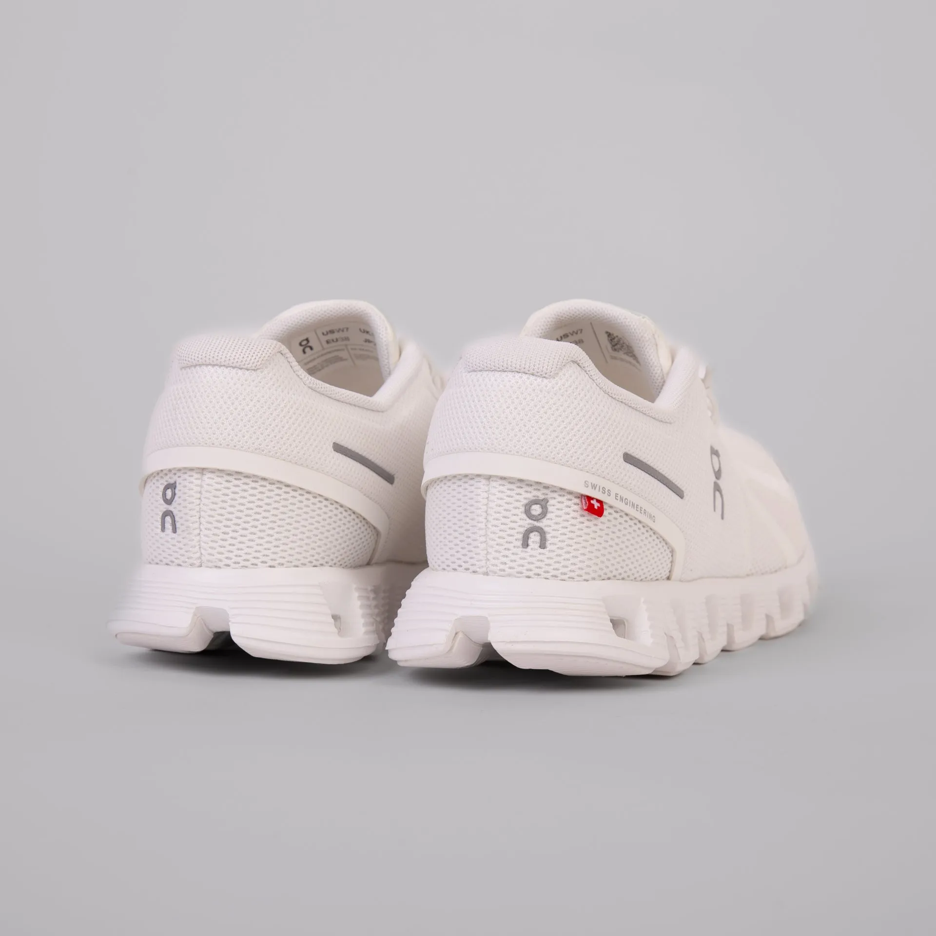 ON SNEAKERS CLOUD 5 ALL WHITE BIANCO