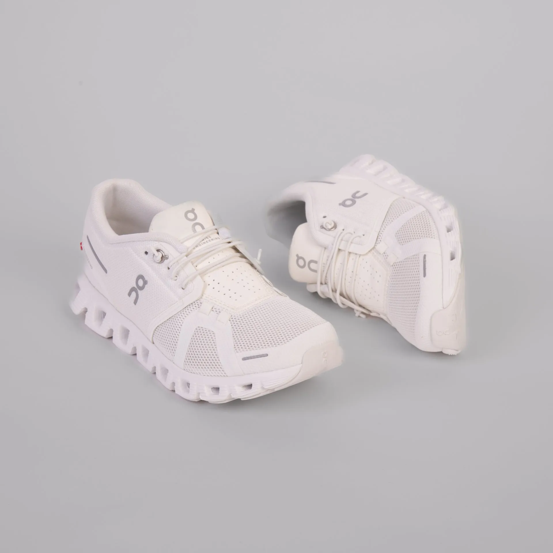 ON SNEAKERS CLOUD 5 ALL WHITE BIANCO