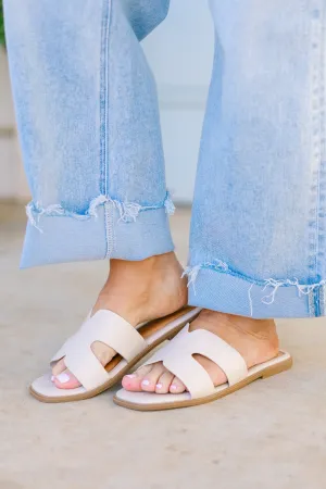 Palm Shores Sandals, Nude