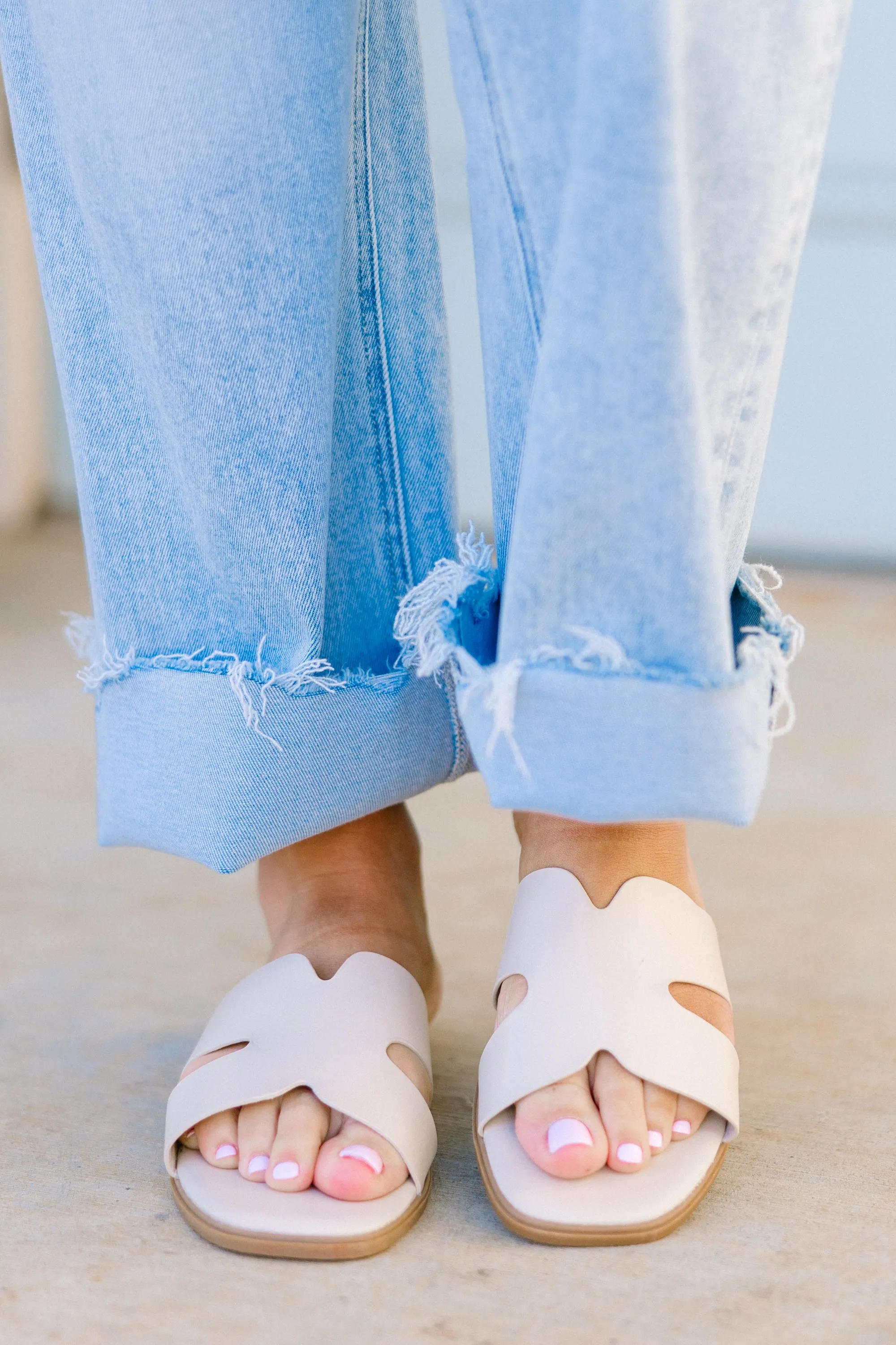 Palm Shores Sandals, Nude