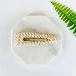 Pearl Barrette Clips
