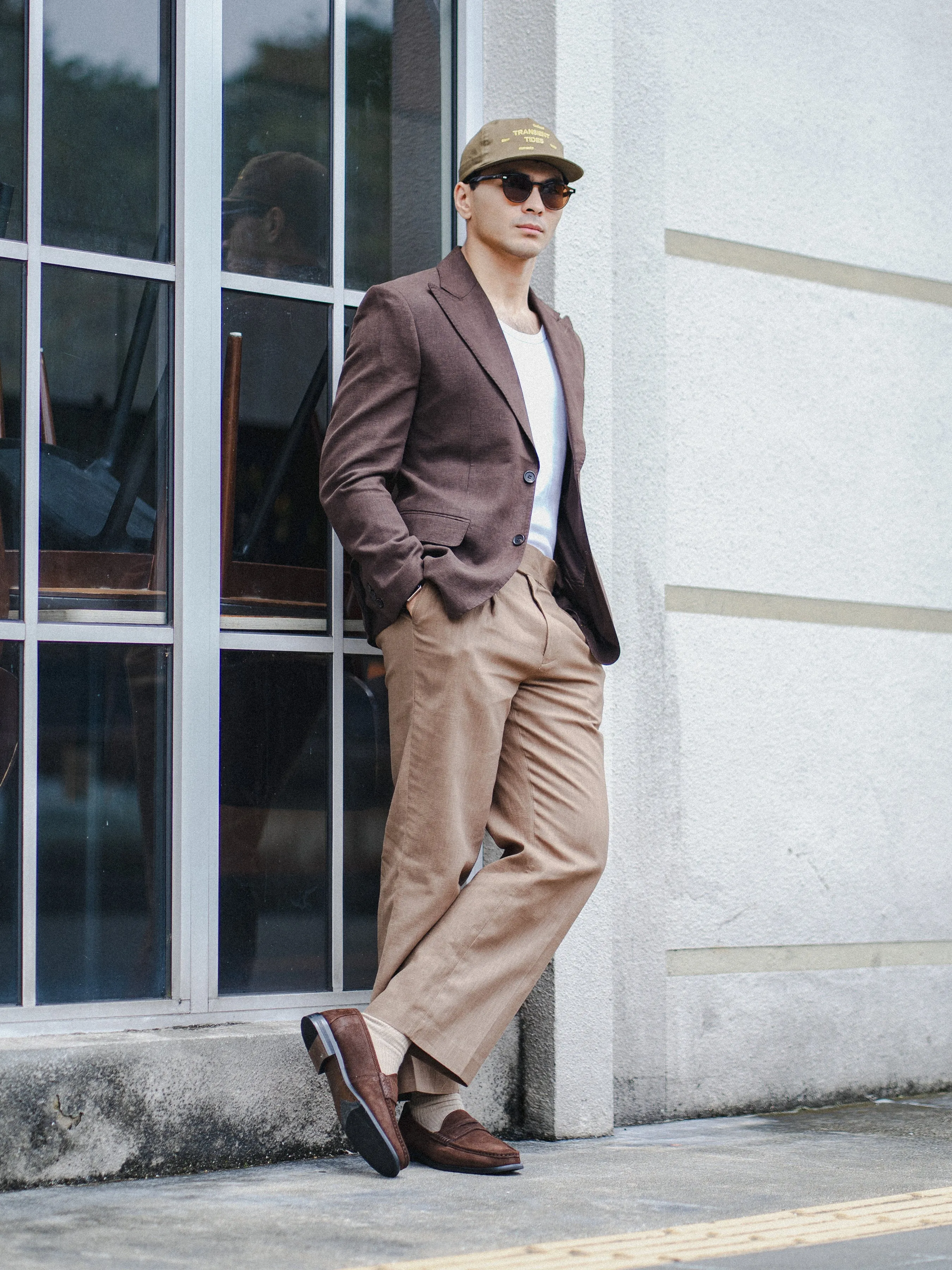 Penny Moccasin Loafer - Tobacco Brown Suede Leather