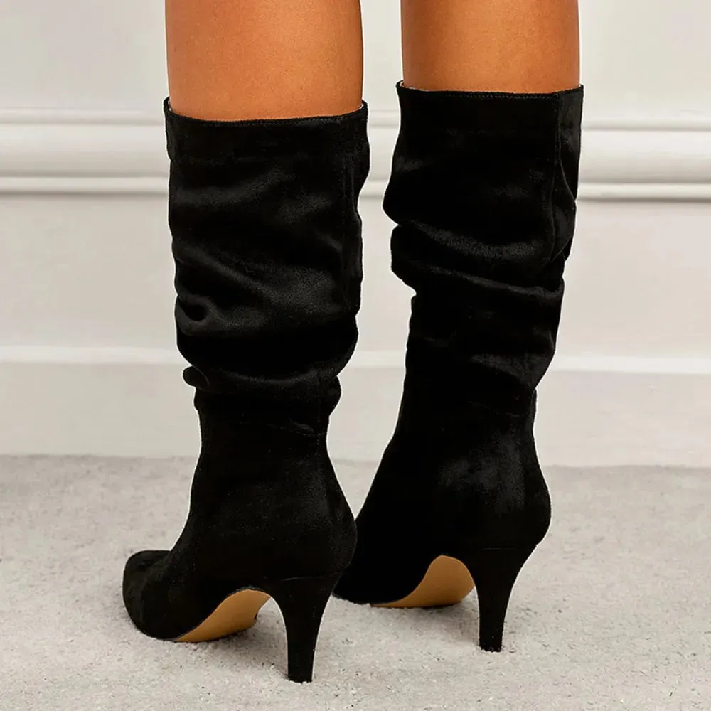 Point Toe Stiletto Boots