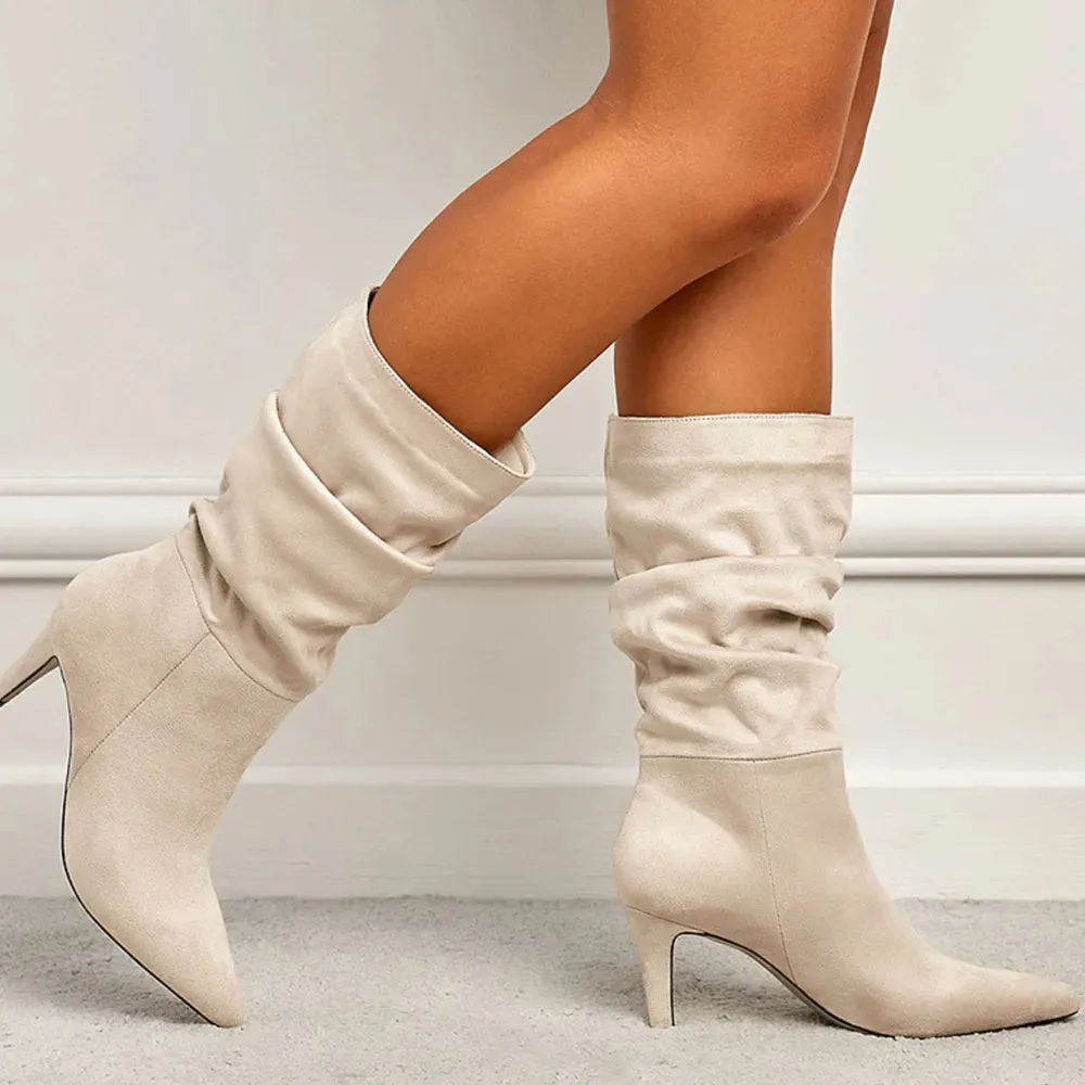 Point Toe Stiletto Boots