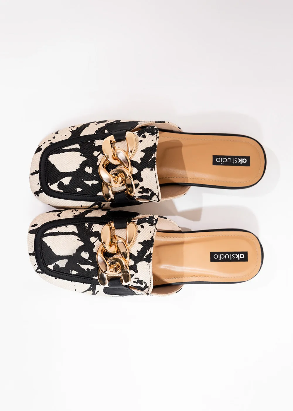 Printed Loafers