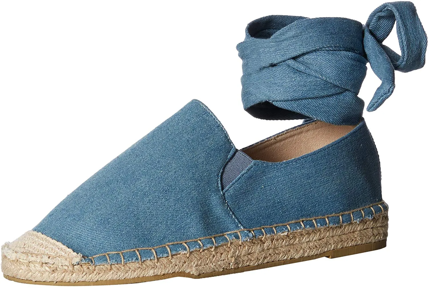 Qupid ELMORE-12A Lace Up Ballerina