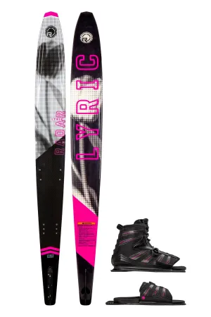 Radar Graphite Lyric Waterski w/ Lyric Boa Boot &amp; Lyric ARTP