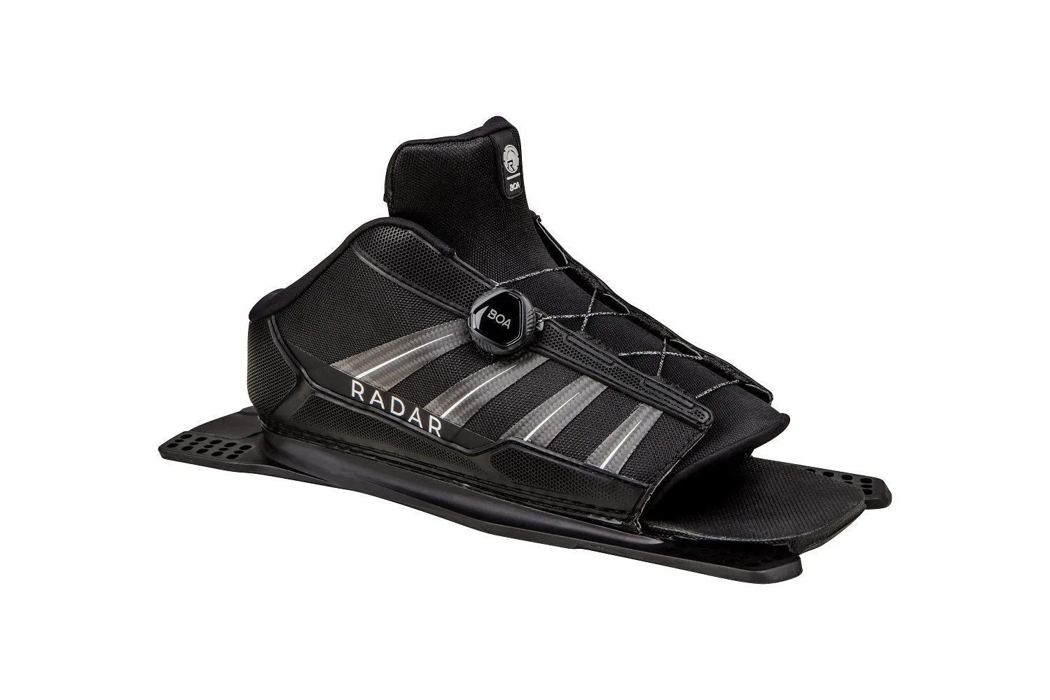 Radar Vector Boa HRT - Black / Carbon / White - Feather Frame