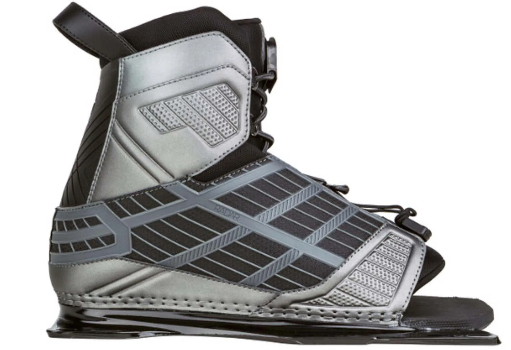 Radar Vector Boot - Titanium - Rear Feather Frame