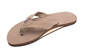 Rainbow Sandals Luxury Leather - Single Layer Arch Support with a 3/4" Medium Strap