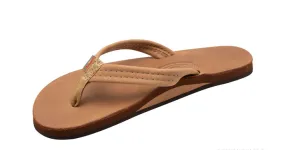 Rainbow Sandals Women Luxury Leather - Single Layer Arch Support with a 3/4" Medium Strap