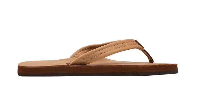 Rainbow Sandals Women Luxury Leather - Single Layer Arch Support with a 3/4" Medium Strap