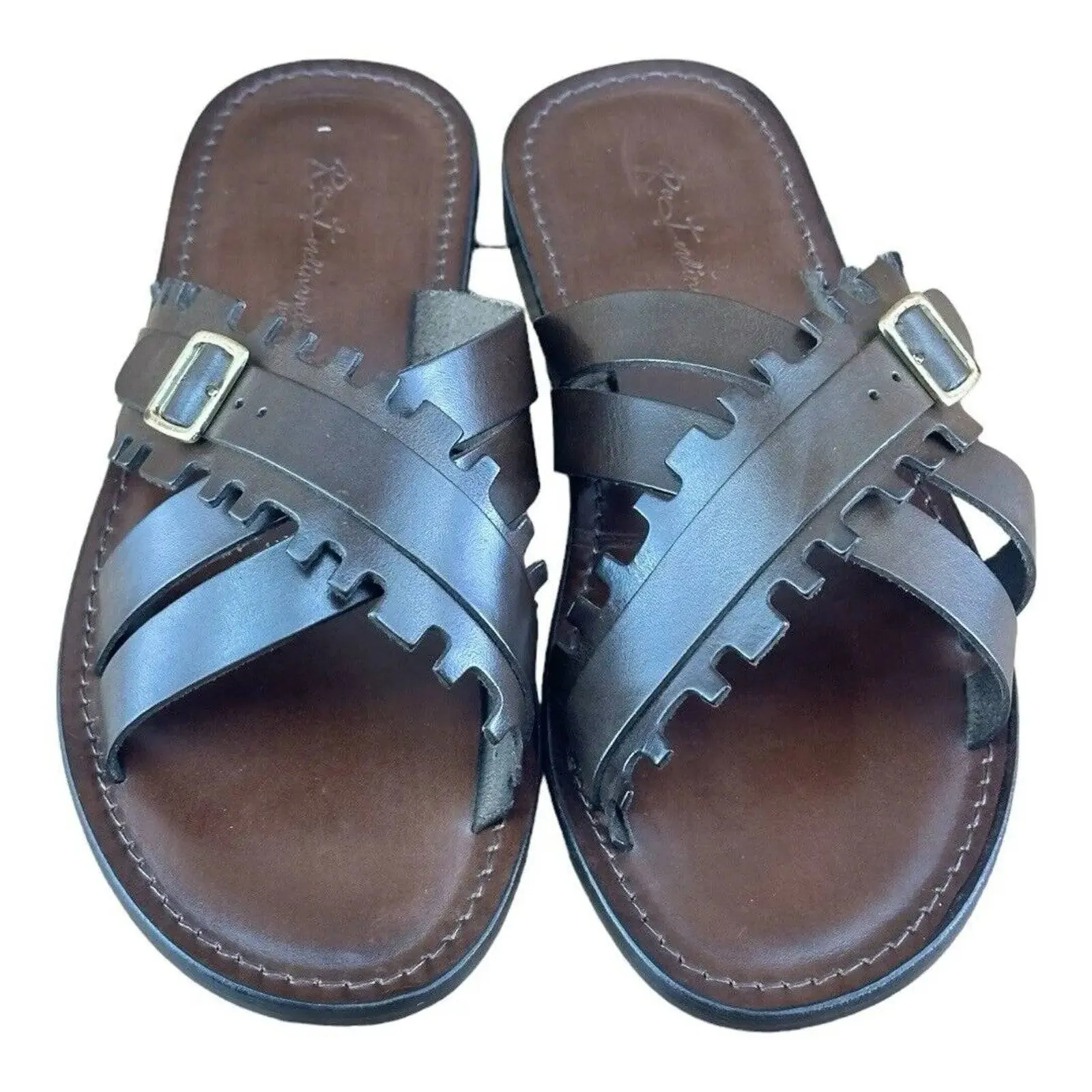Re Ferdinando Slide  Sandals Men  Luxury