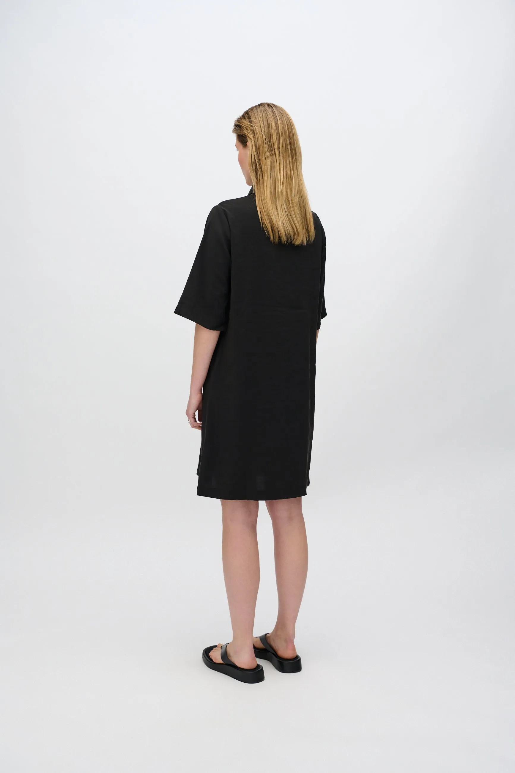 Rey shirt dress 3780 - Black