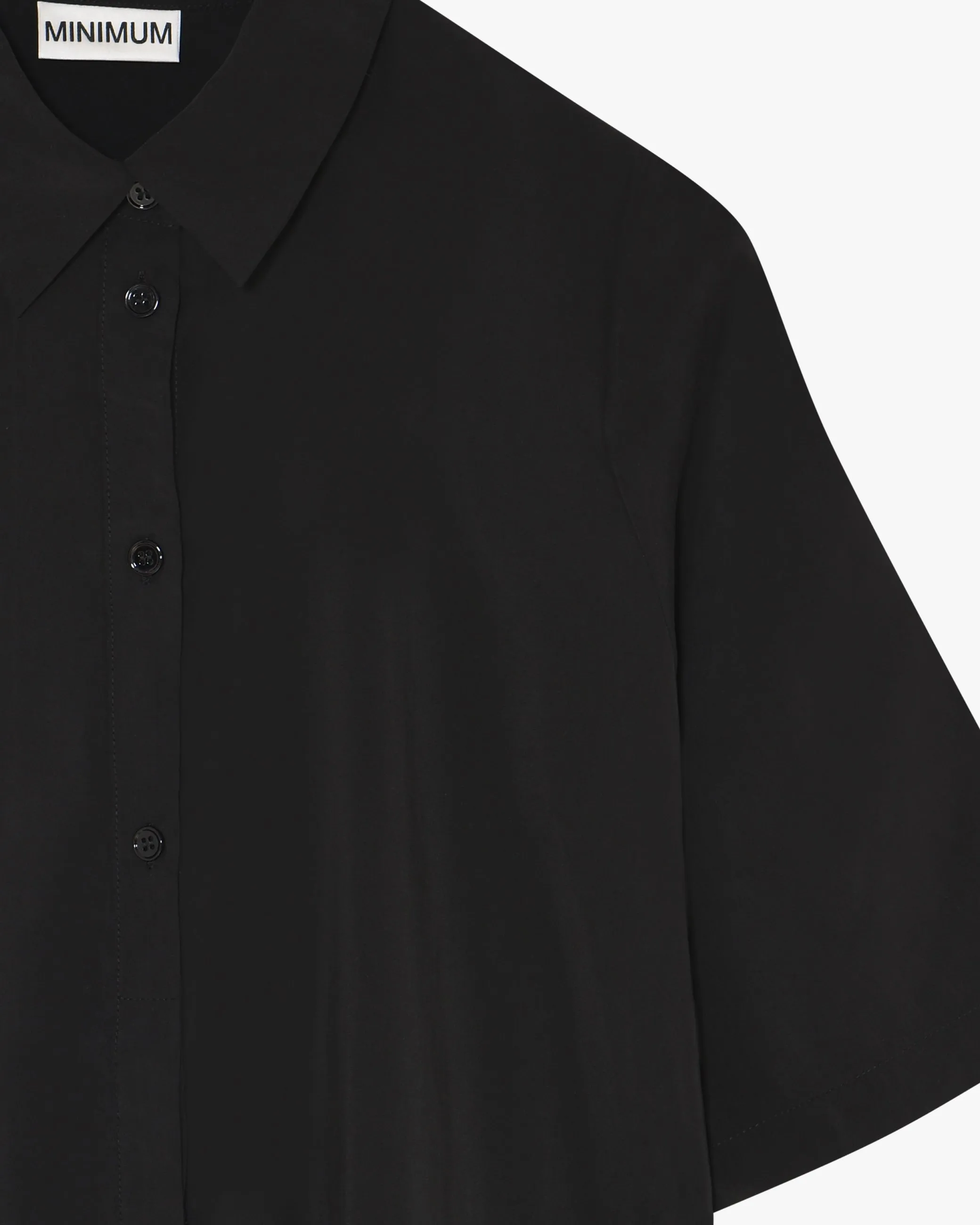 Rey shirt dress 3780 - Black