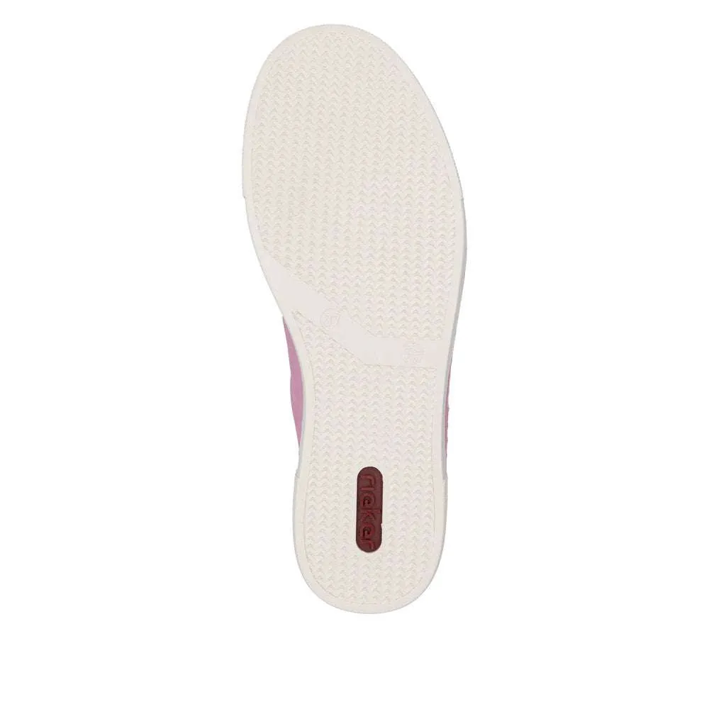 Rieker Pink and Chili Platform trainer|N495231-Trainer