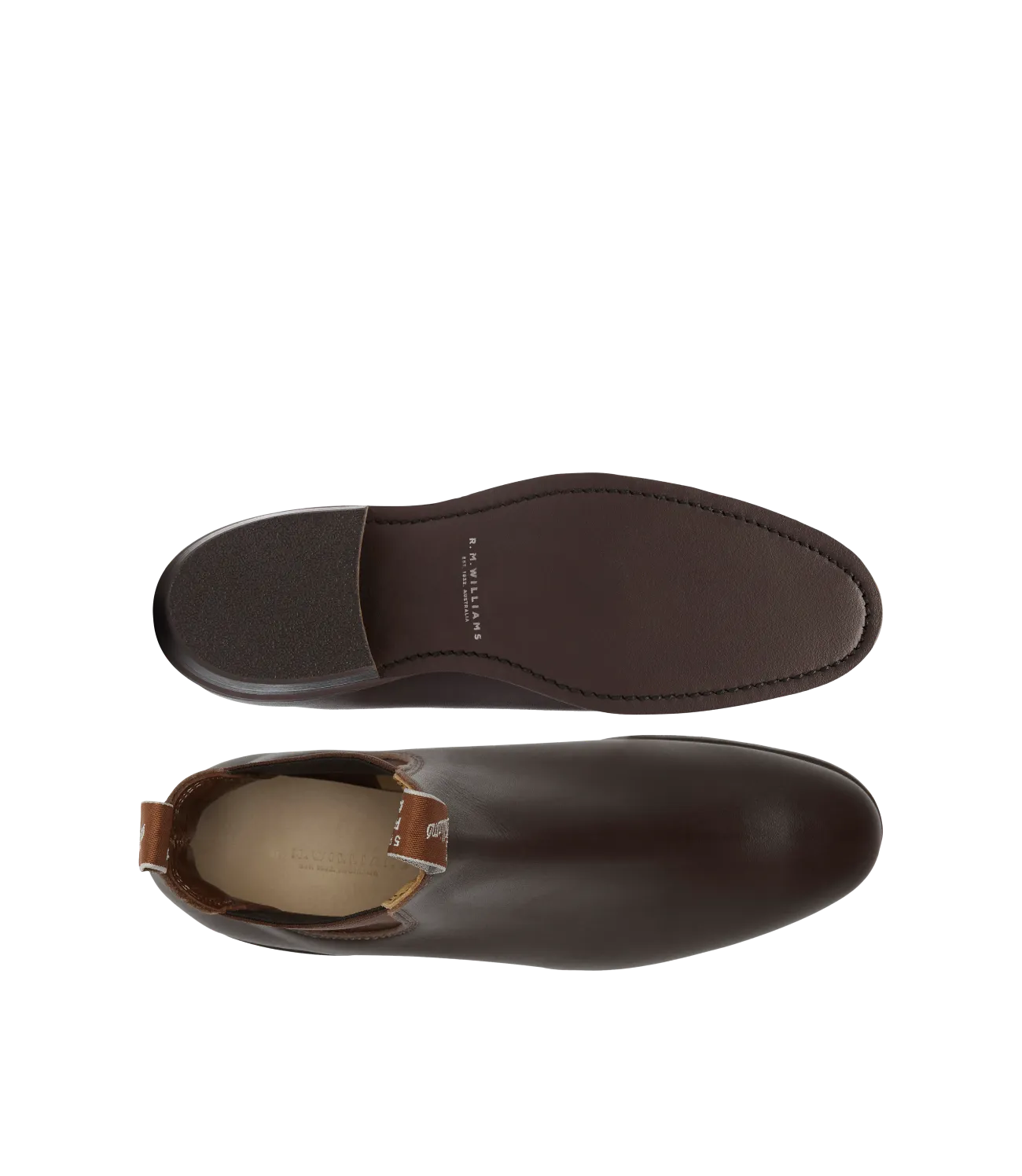R.M.Williams - Adelaide Boot - Yearling Leather - Chestnut - D Fit