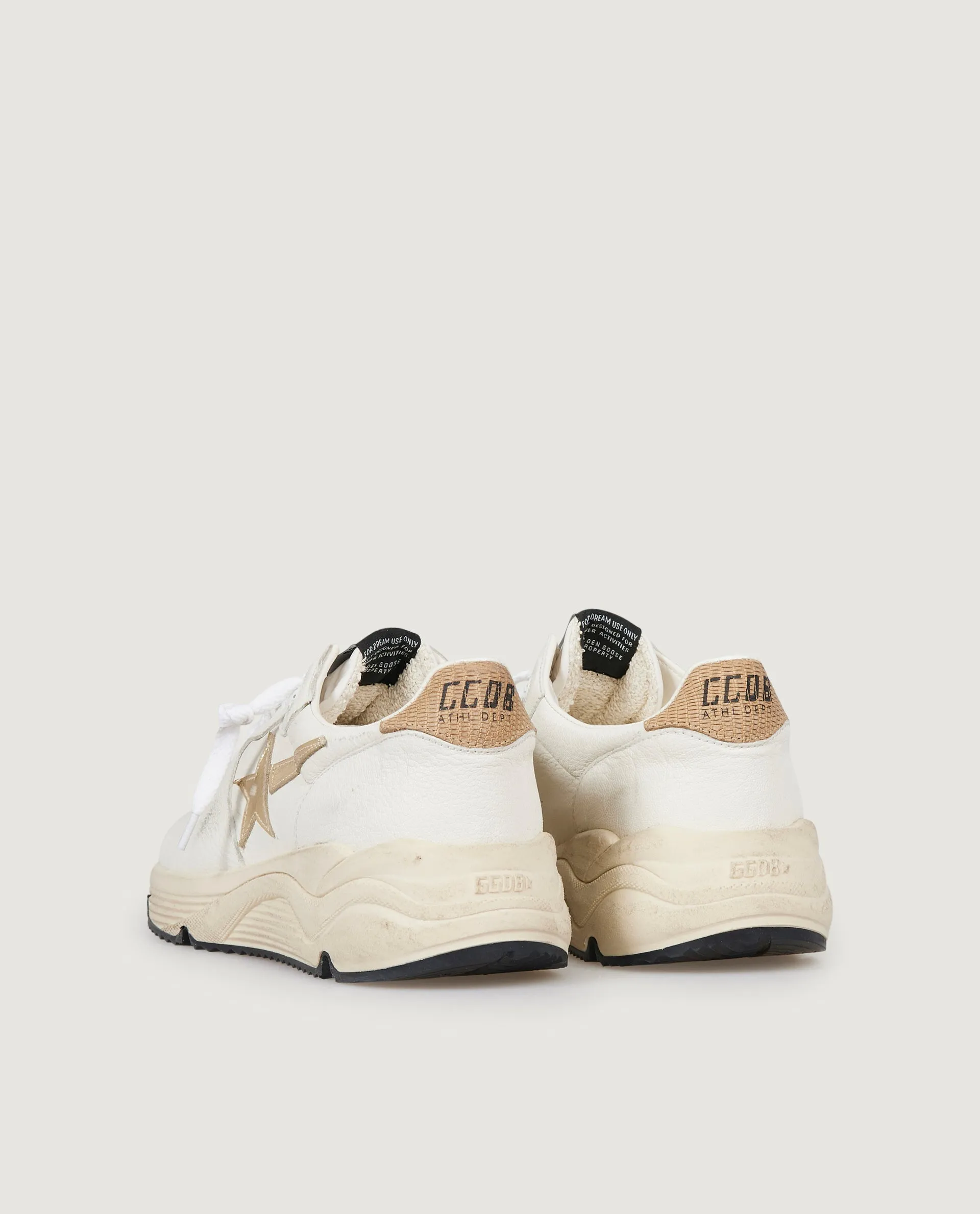 Running sole sneakers