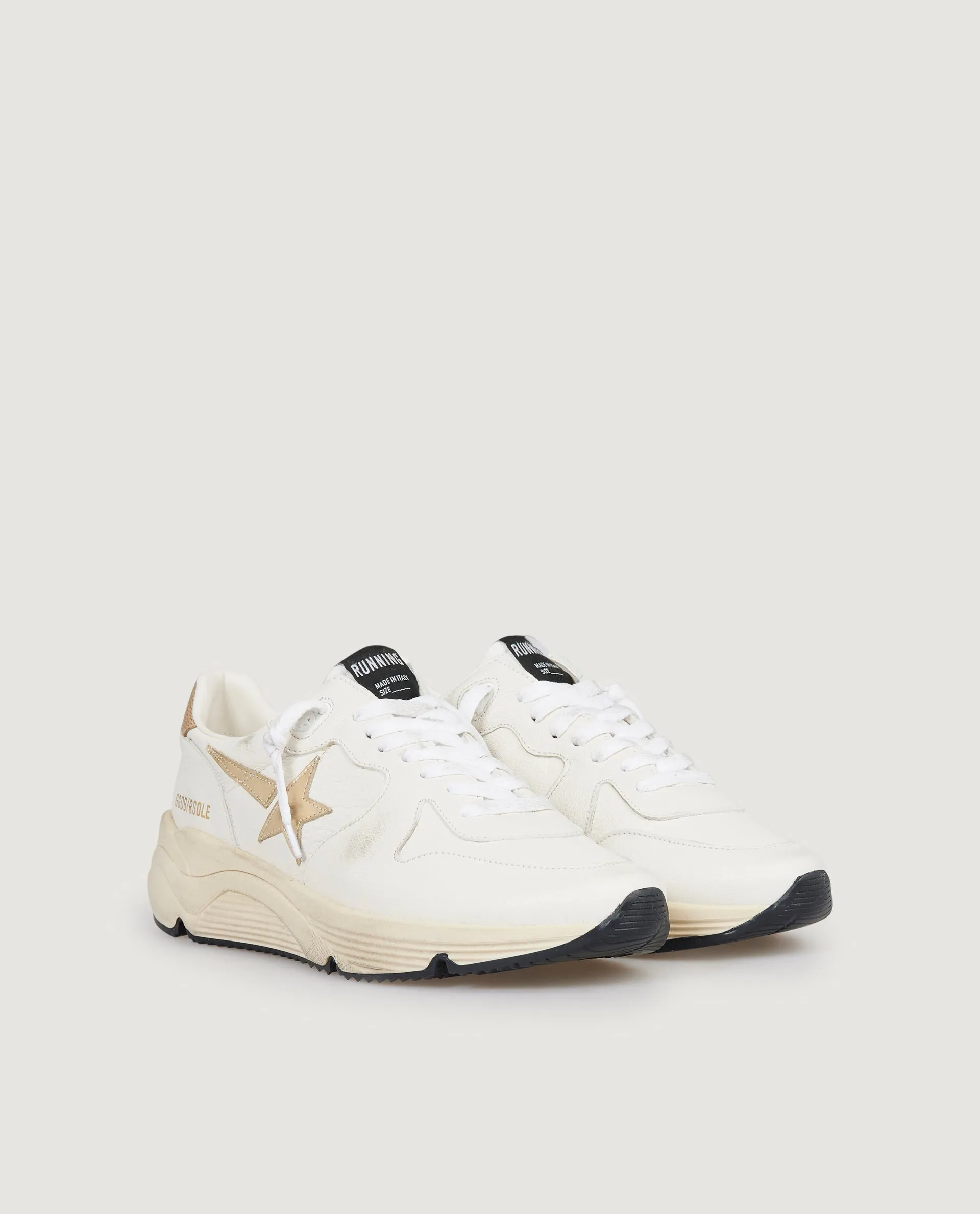 Running sole sneakers