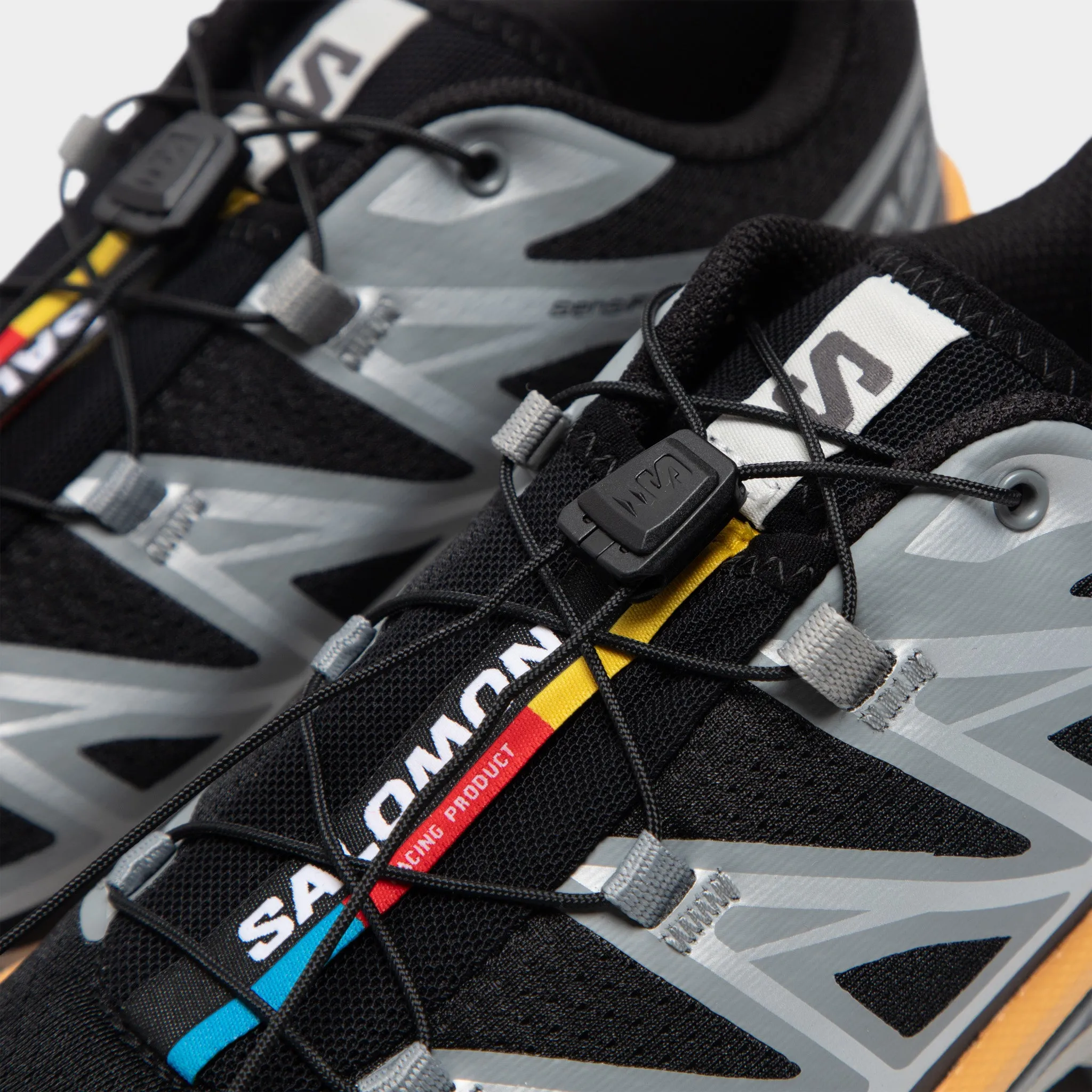 Salomon XT-6 Black / Silver - Warm Apricot