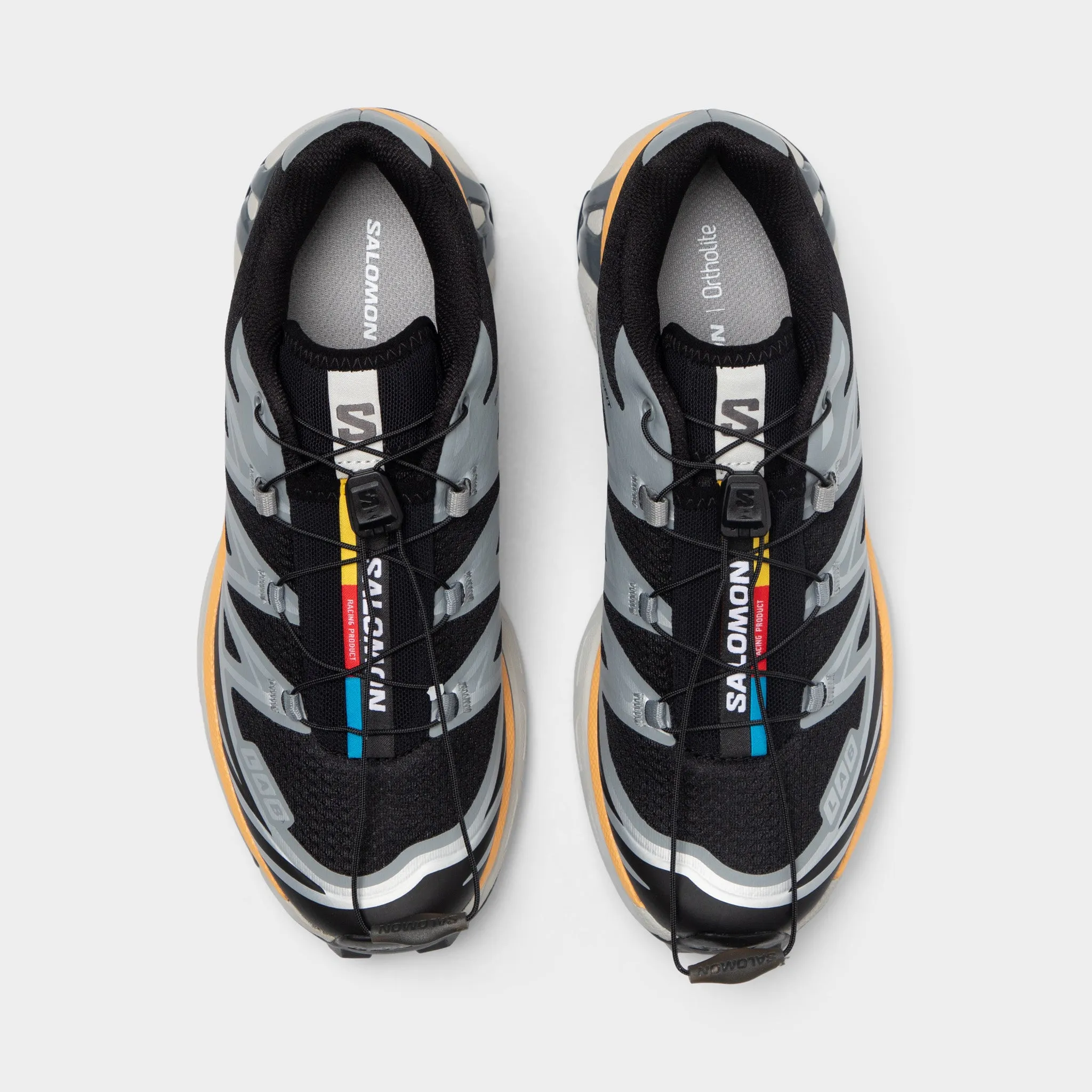 Salomon XT-6 Black / Silver - Warm Apricot