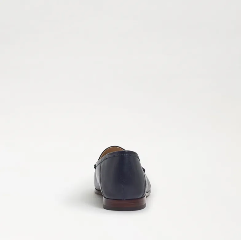SAM EDELMAN Loraine Bit Baltic Navy Leather Women Loafer