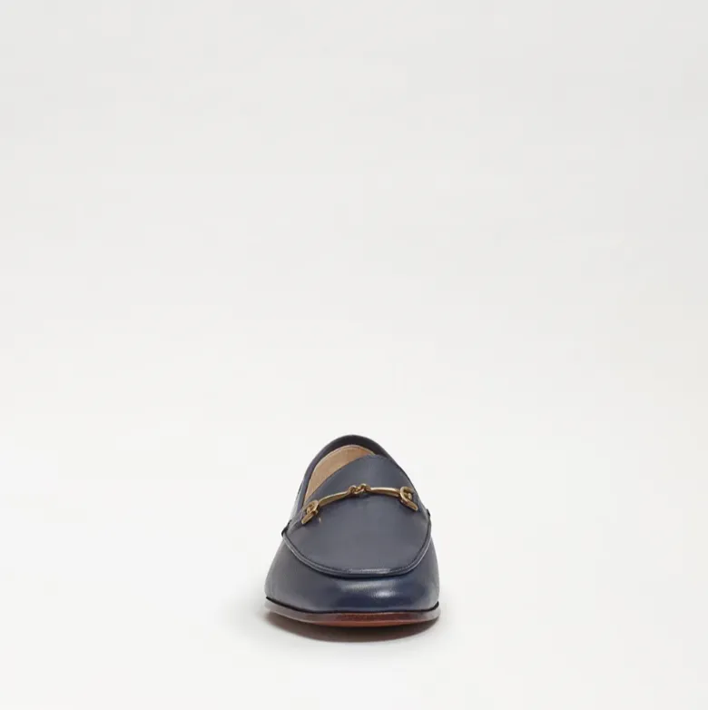 SAM EDELMAN Loraine Bit Baltic Navy Leather Women Loafer