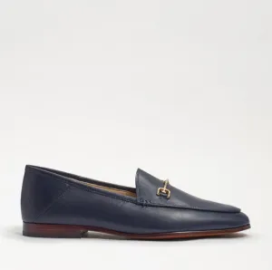 SAM EDELMAN Loraine Bit Baltic Navy Leather Women Loafer