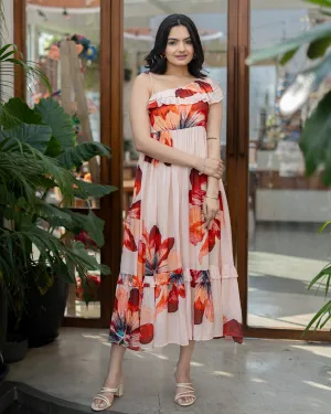 Scarlet Petal Maxi