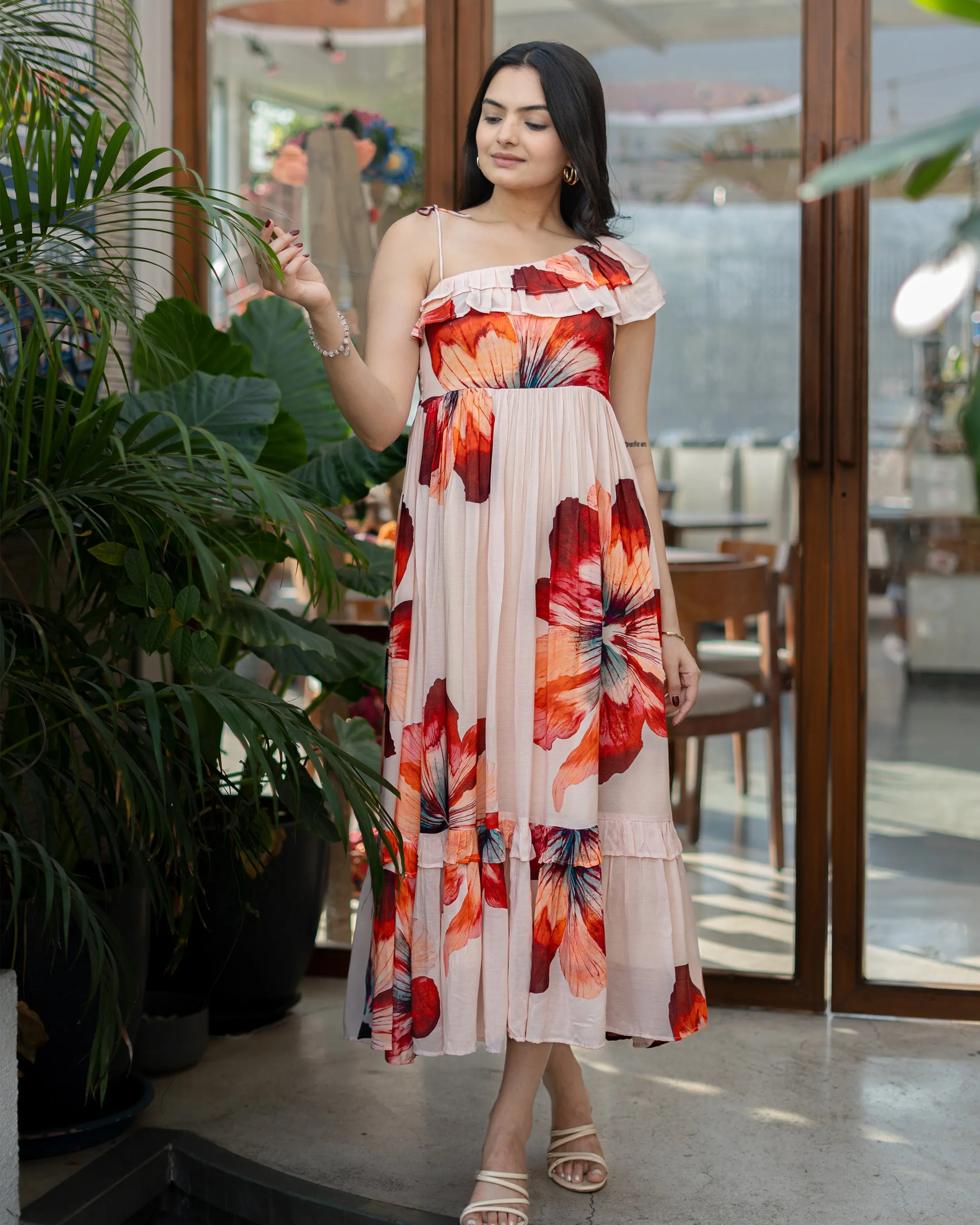 Scarlet Petal Maxi