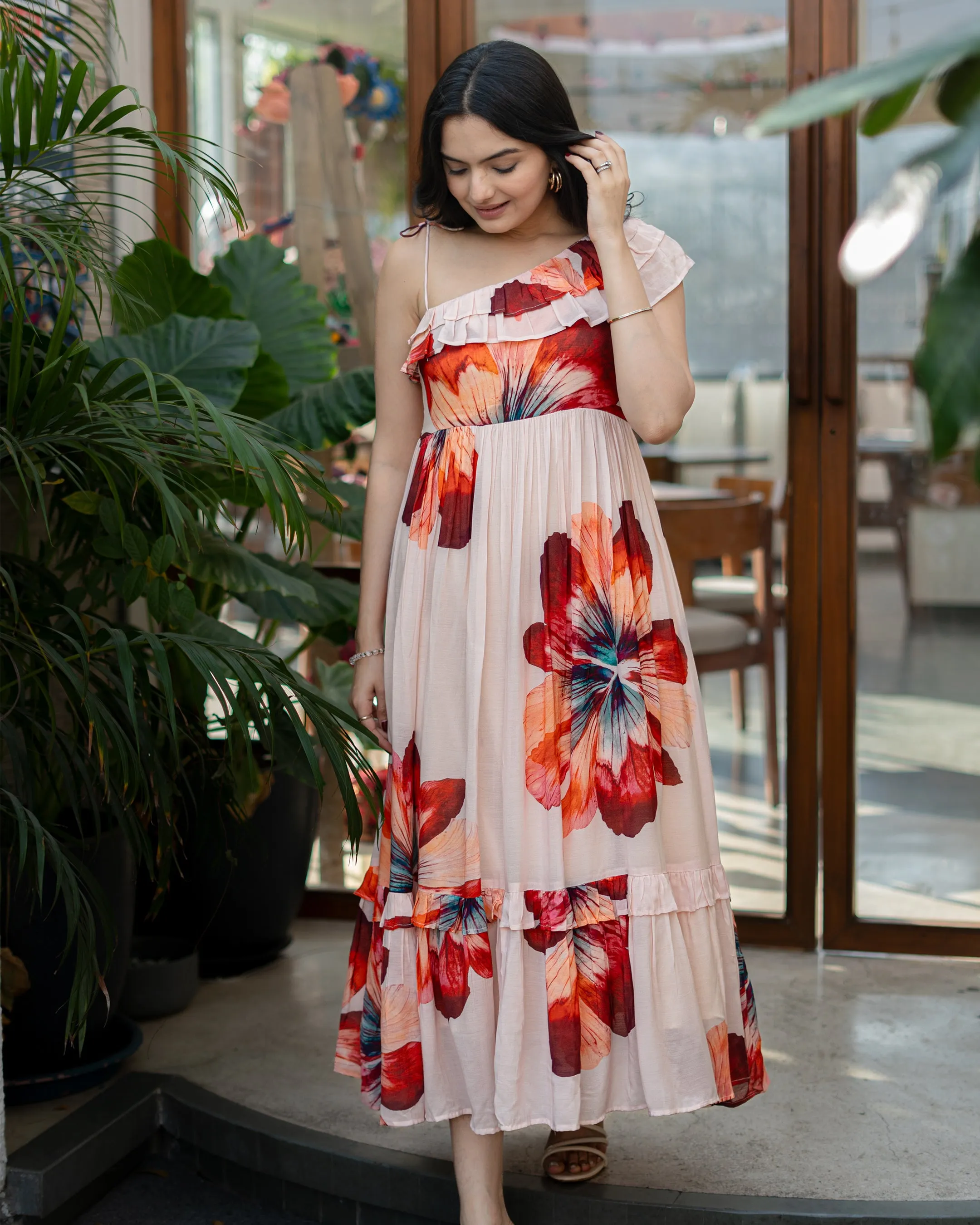 Scarlet Petal Maxi