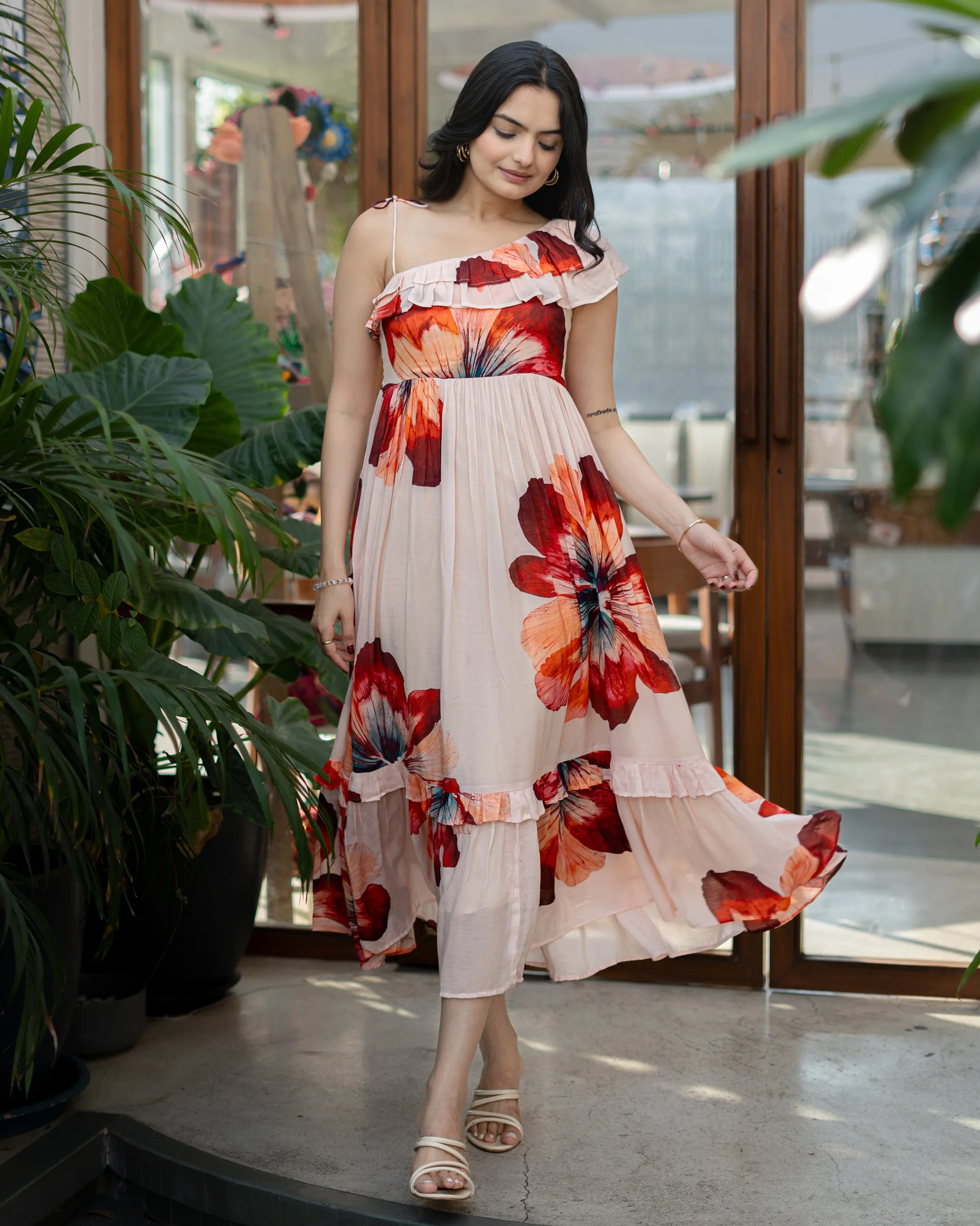 Scarlet Petal Maxi