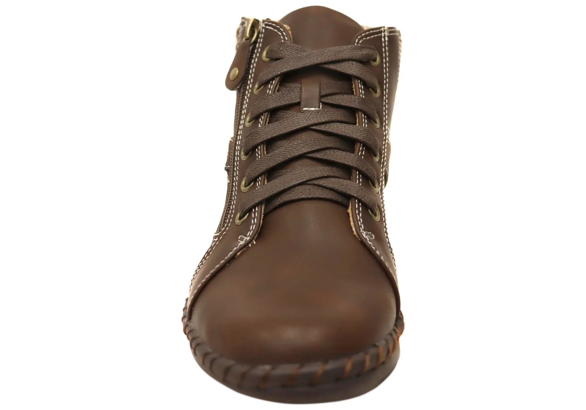Scholl Orthaheel Womens Wanda Comfortable Ankle Boots