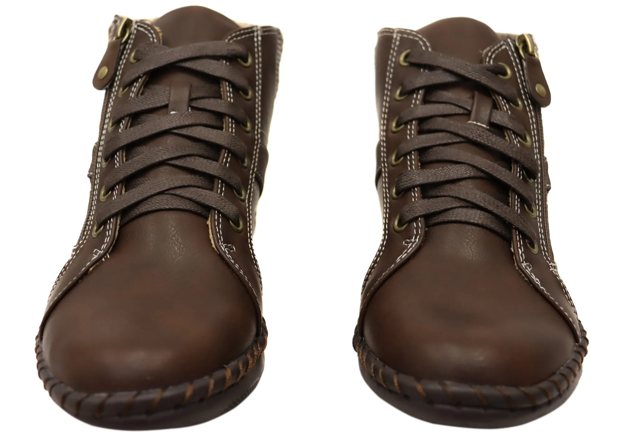 Scholl Orthaheel Womens Wanda Comfortable Ankle Boots