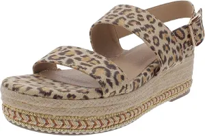 SEVEN DIALS Women's Leawood Slide Sandal, Natural/Leopard, 9.5