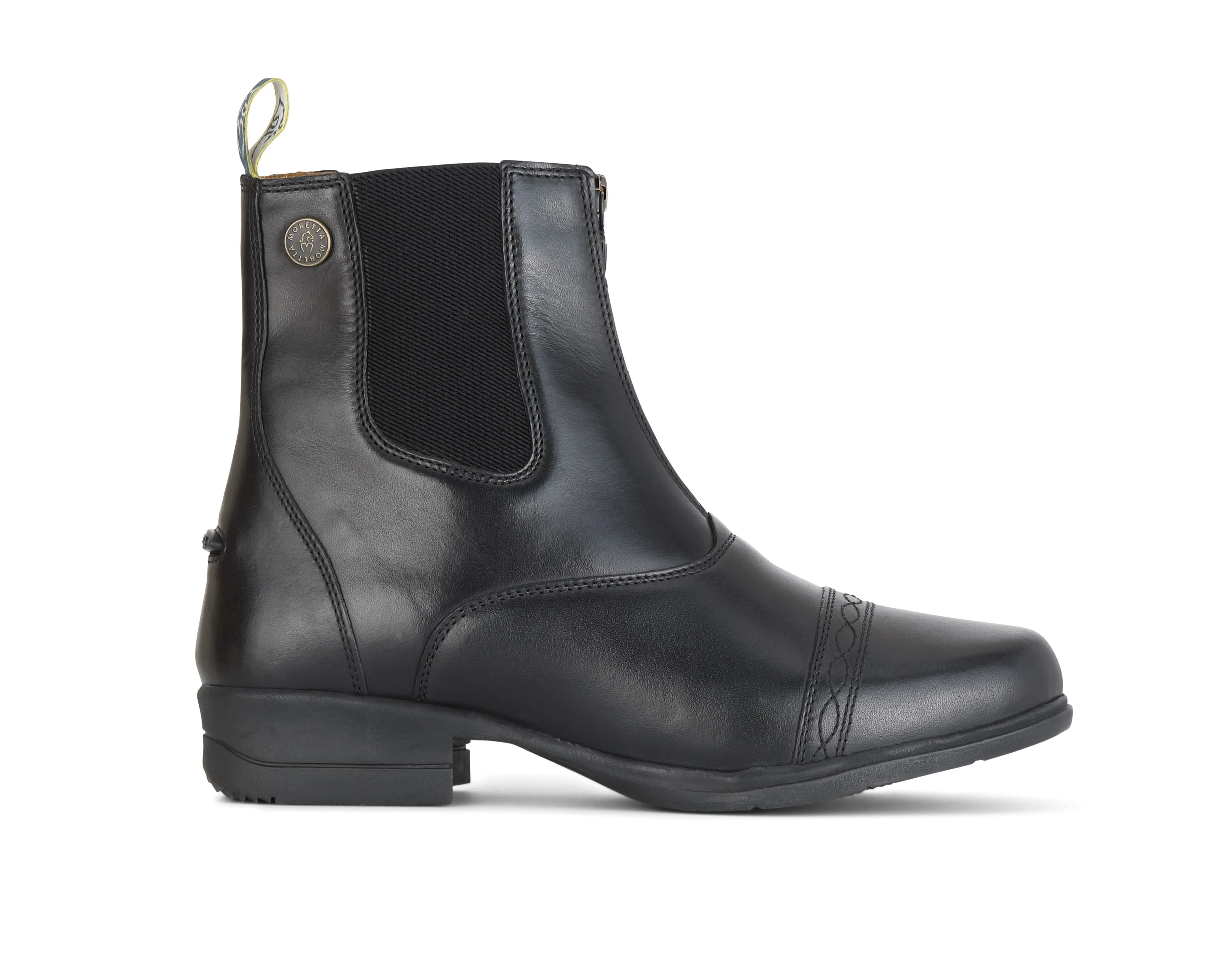 Shires Moretta Black Rosetta Paddock Boots