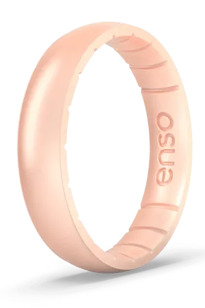 Silicone Thin Rose Gold Ring