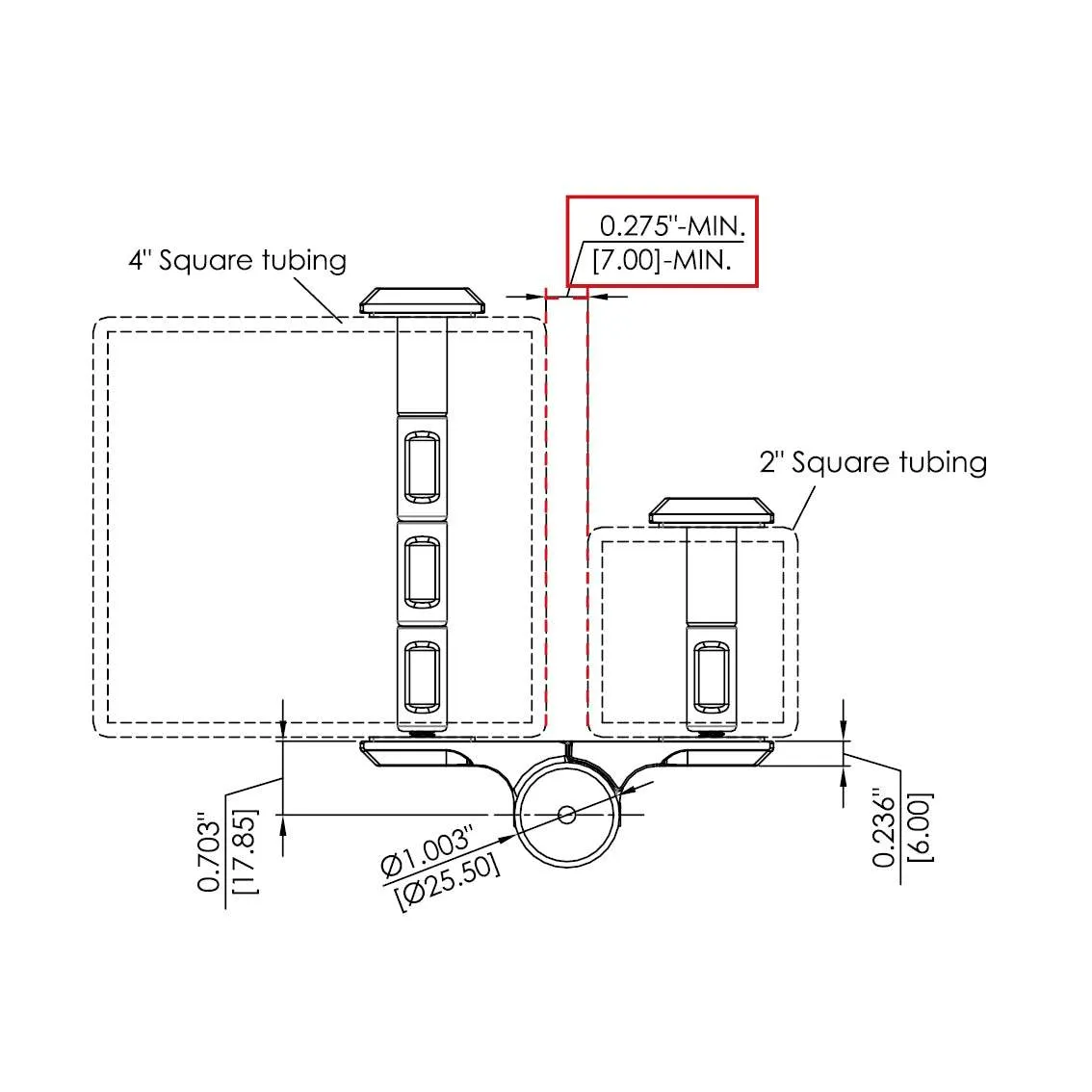 Soft Close Gate Hinges | Beach Side Gate | 7ft | SS304 | K51P-D3 | 3 Pack