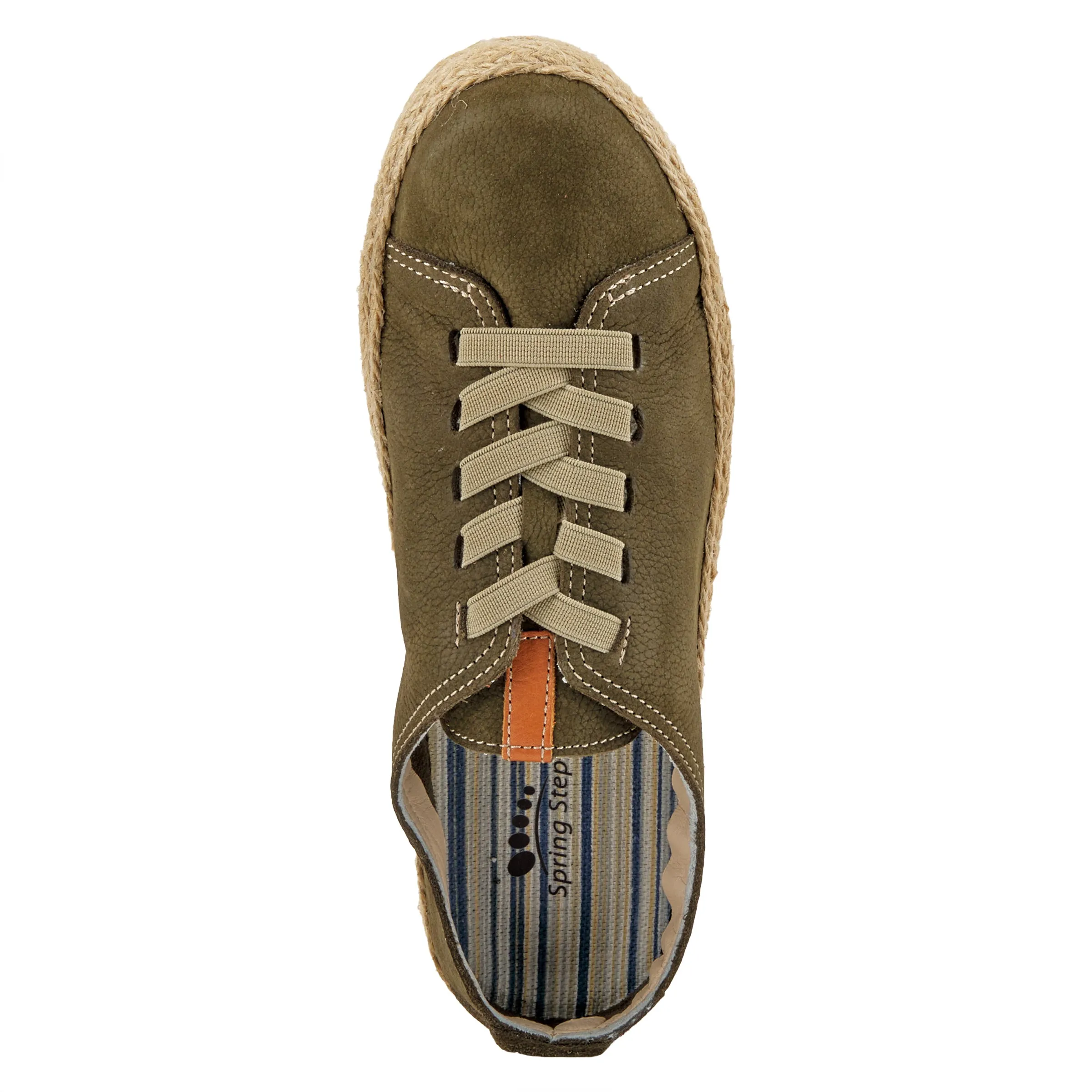 Spring Step Shoes Eloya Leather Sneaker Women’s Pebbled Leather