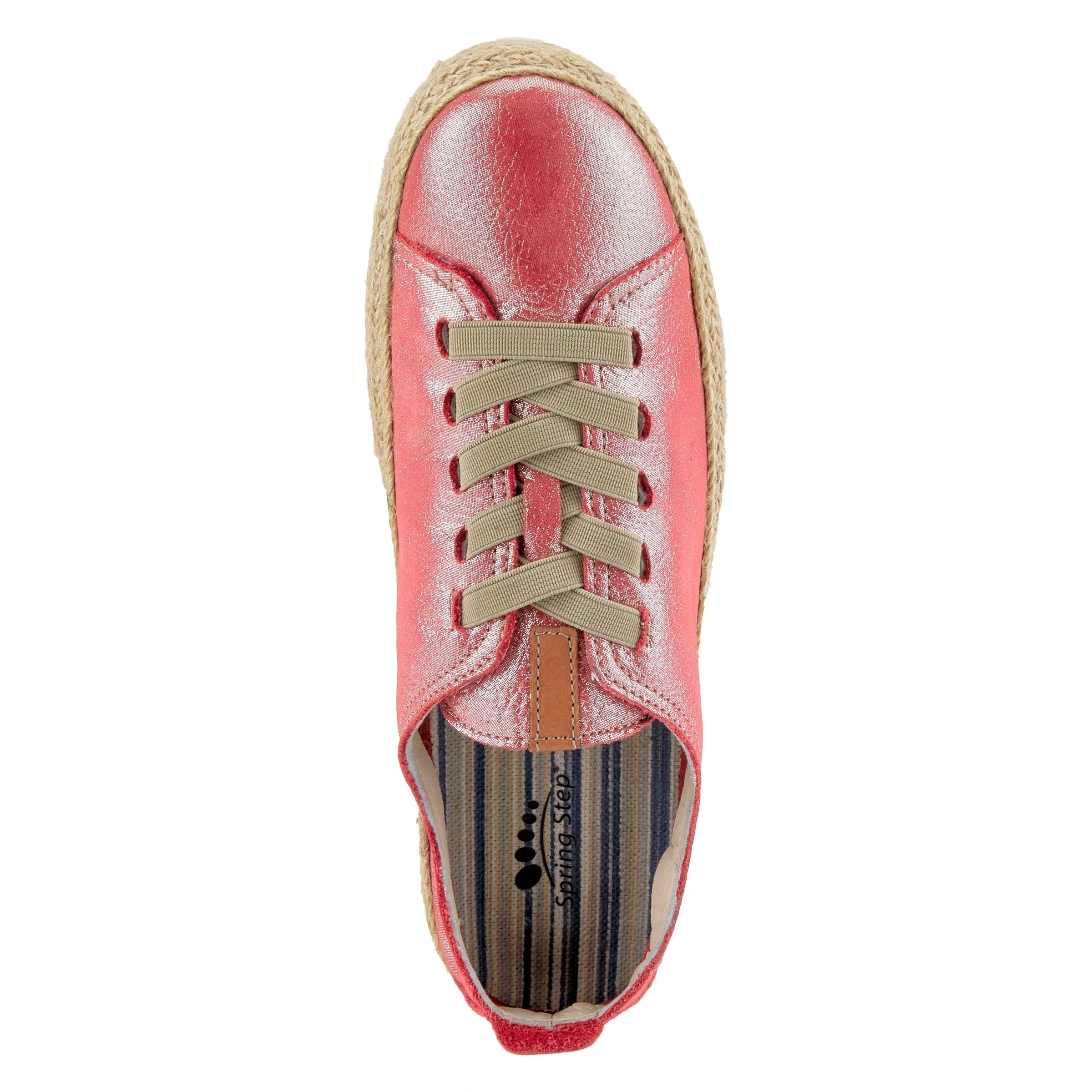 Spring Step Shoes Eloya Leather Sneaker Women’s Pebbled Leather