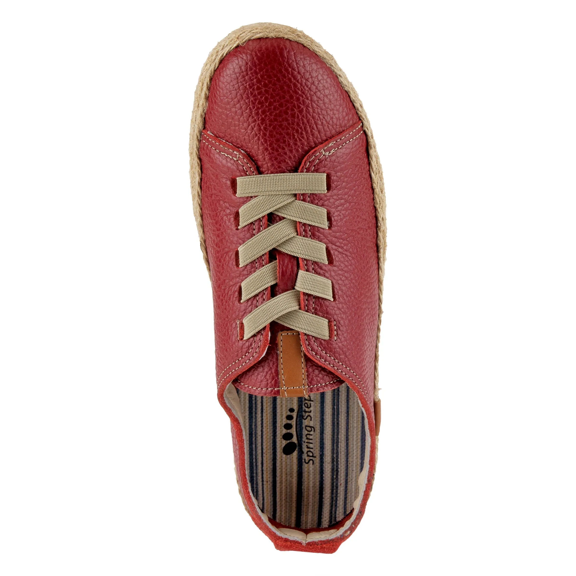 Spring Step Shoes Eloya Leather Sneaker Women’s Pebbled Leather
