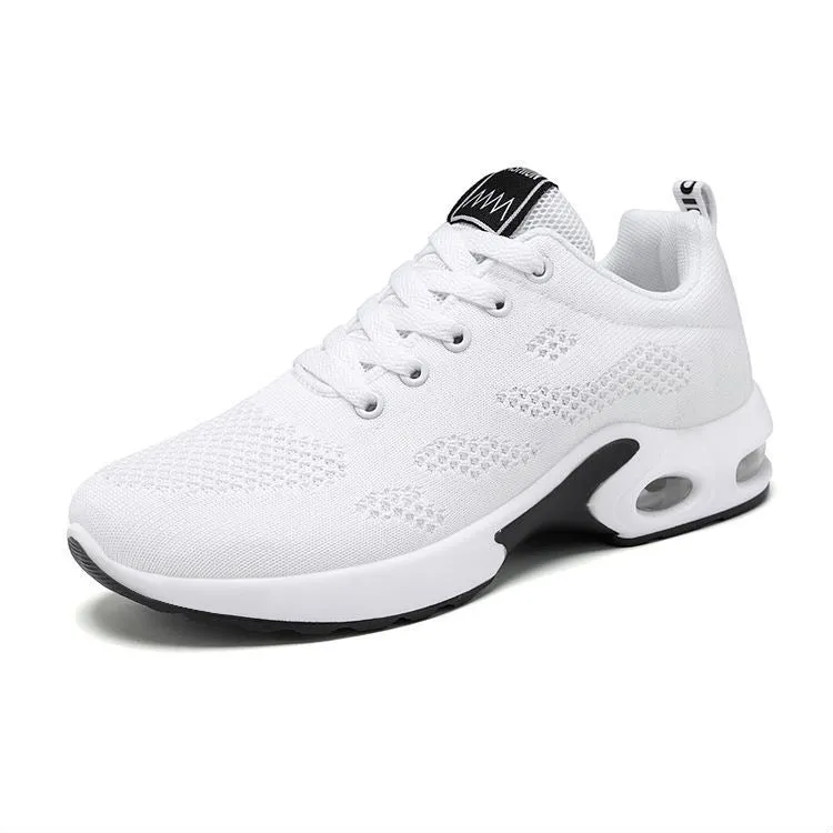 Stylish Women's Running Sneakers with Breathable Mesh and Air Cushion Sole